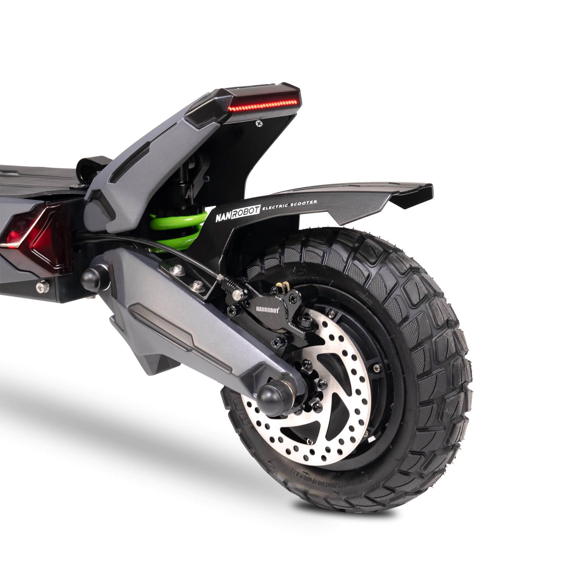 NANROBOT N6 + 72V Electric Scooter - Dual Motors 1500Wx2, 30A, Hydraulic Brakes - 100% Financing Available! - Image 4