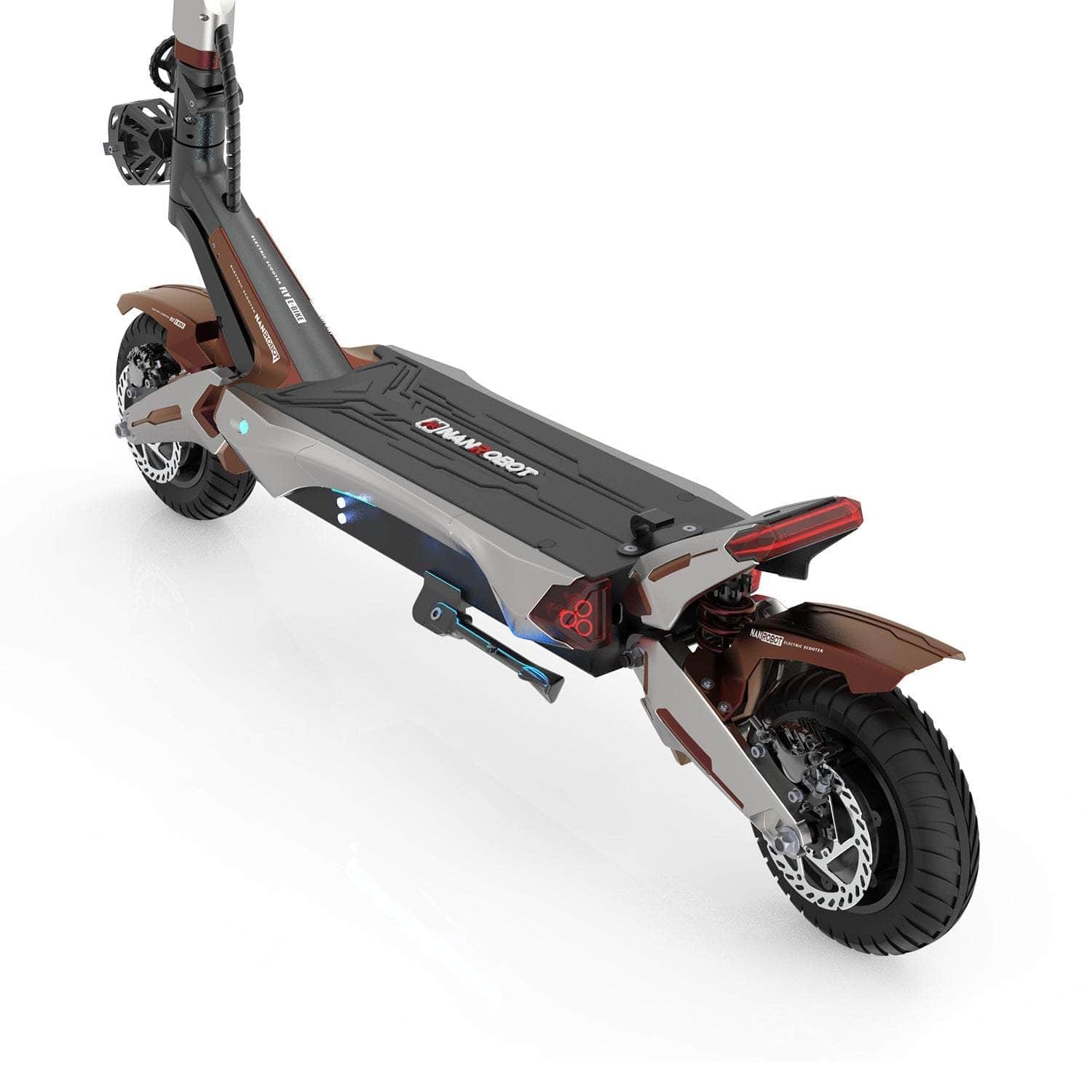 NANROBOT N6 + 72V Electric Scooter - Dual Motors 1500Wx2, 30A, Hydraulic Brakes - 100% Financing Available! - Image 8