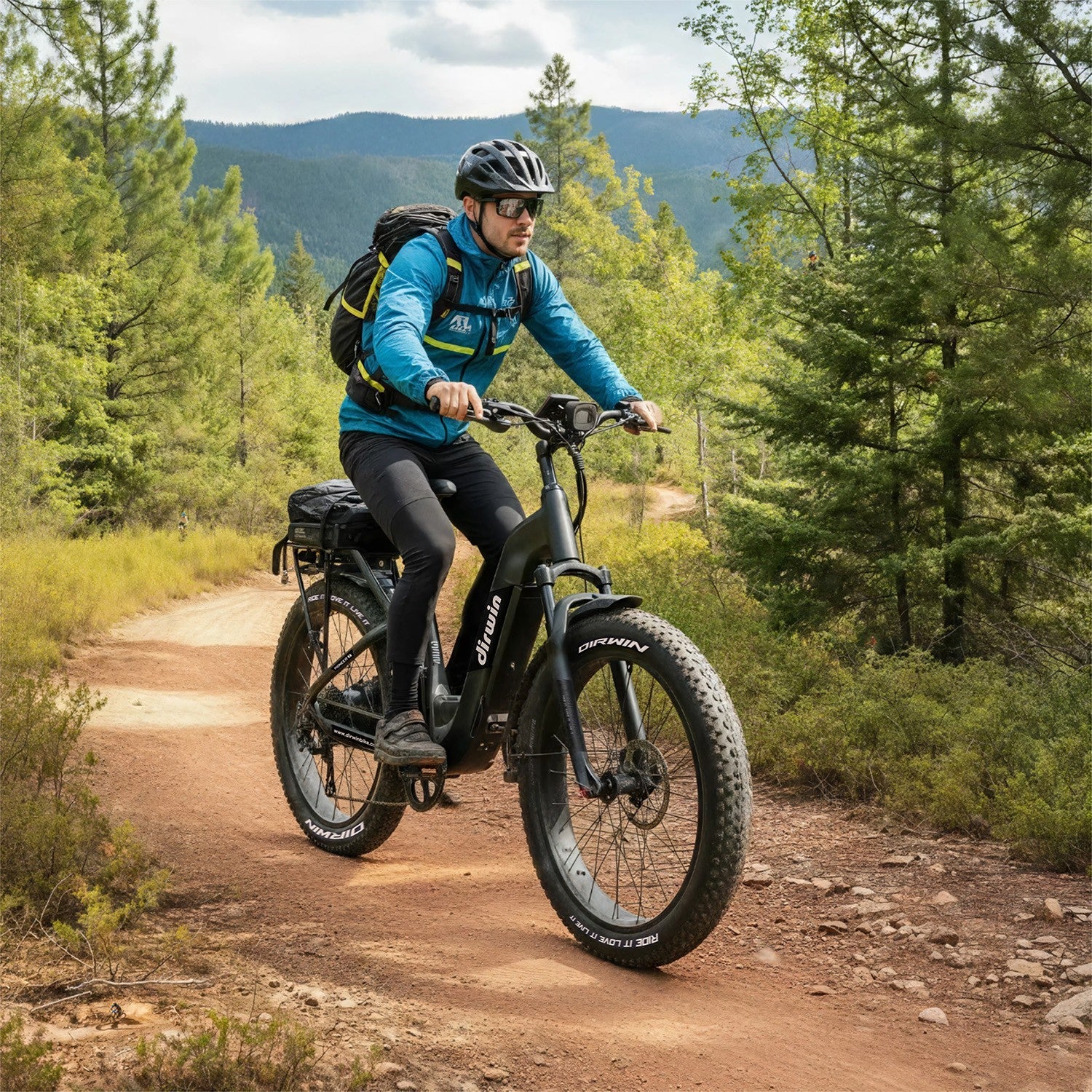 Dirwin Pioneer 2 Hunting Fat Tire Electric Bike - 30Ah, 750W (Peak 1000W), up to 120 miles range, hydraulic brakes, upto 28 MPH - 100% Financing Available! - Image 21