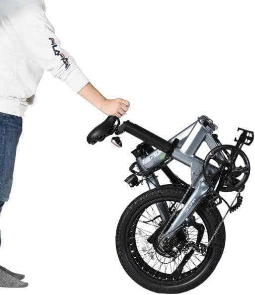 Qualisports Dolphin Folding Electric City Bike  48V  500W  10.5Ah - option for dual battery! 100% Financing Available! - Image 2