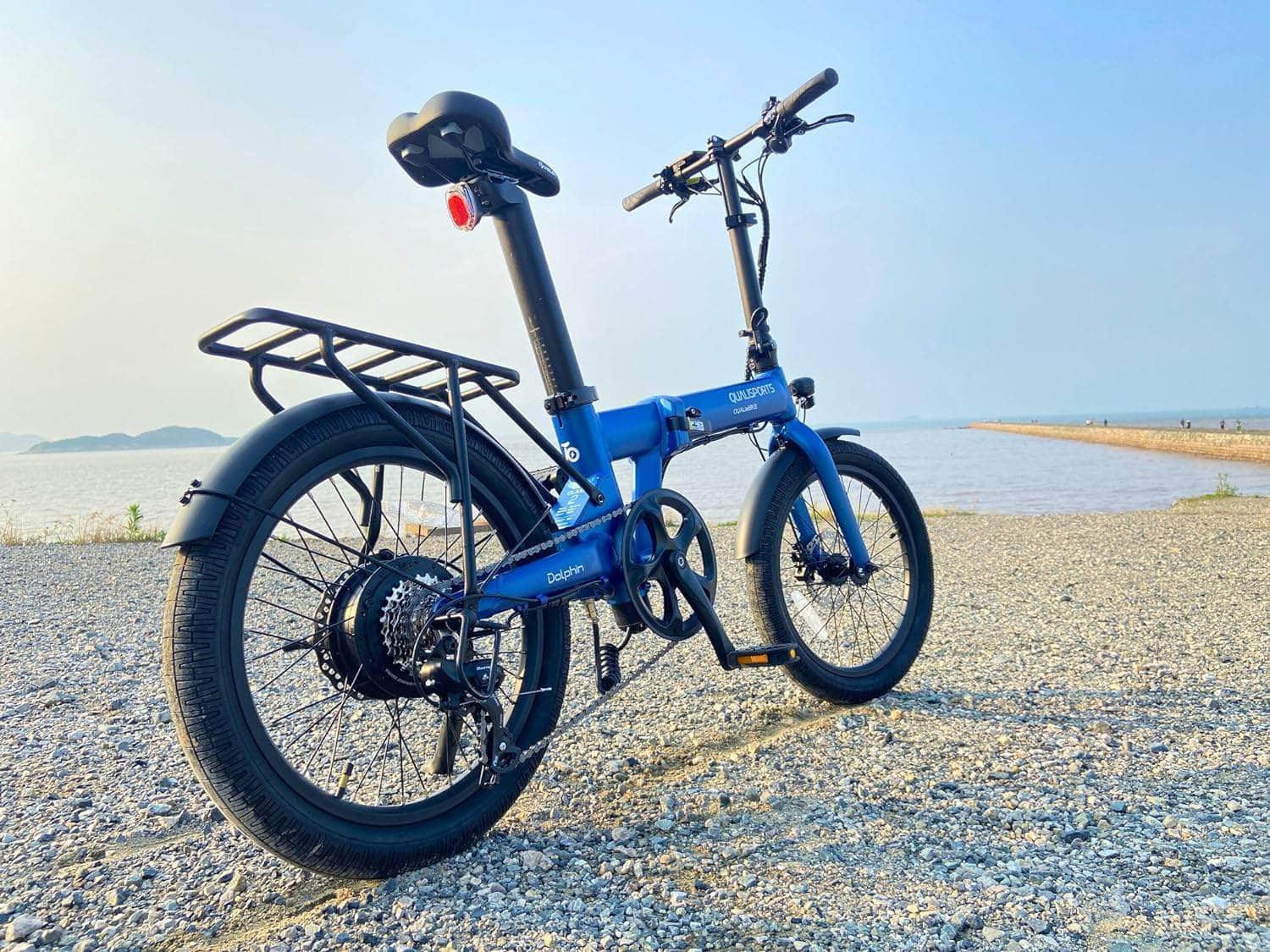 Qualisports Dolphin Folding Electric City Bike  48V  500W  10.5Ah - option for dual battery! 100% Financing Available! - Image 5