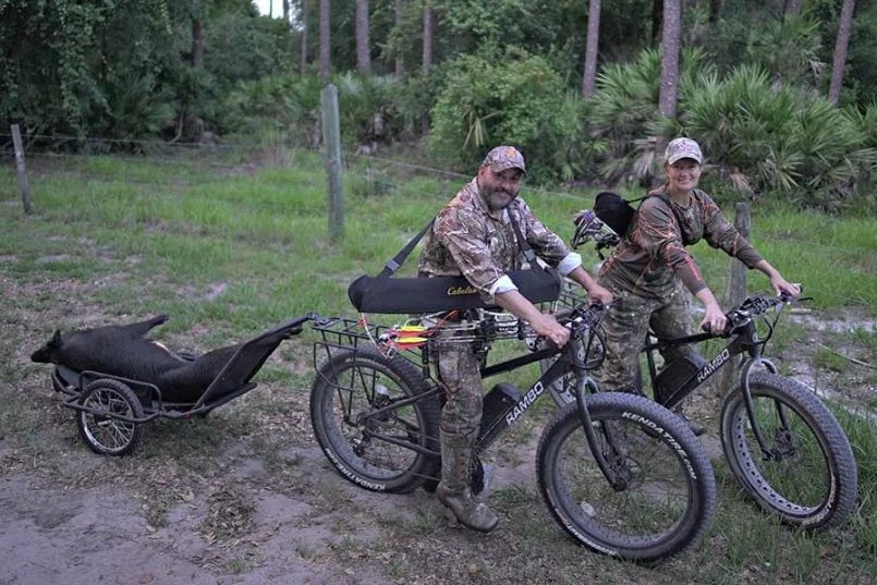RAMBO ALUMINUM BIKE/HAND CART - GAME HAULER CART - Image 3