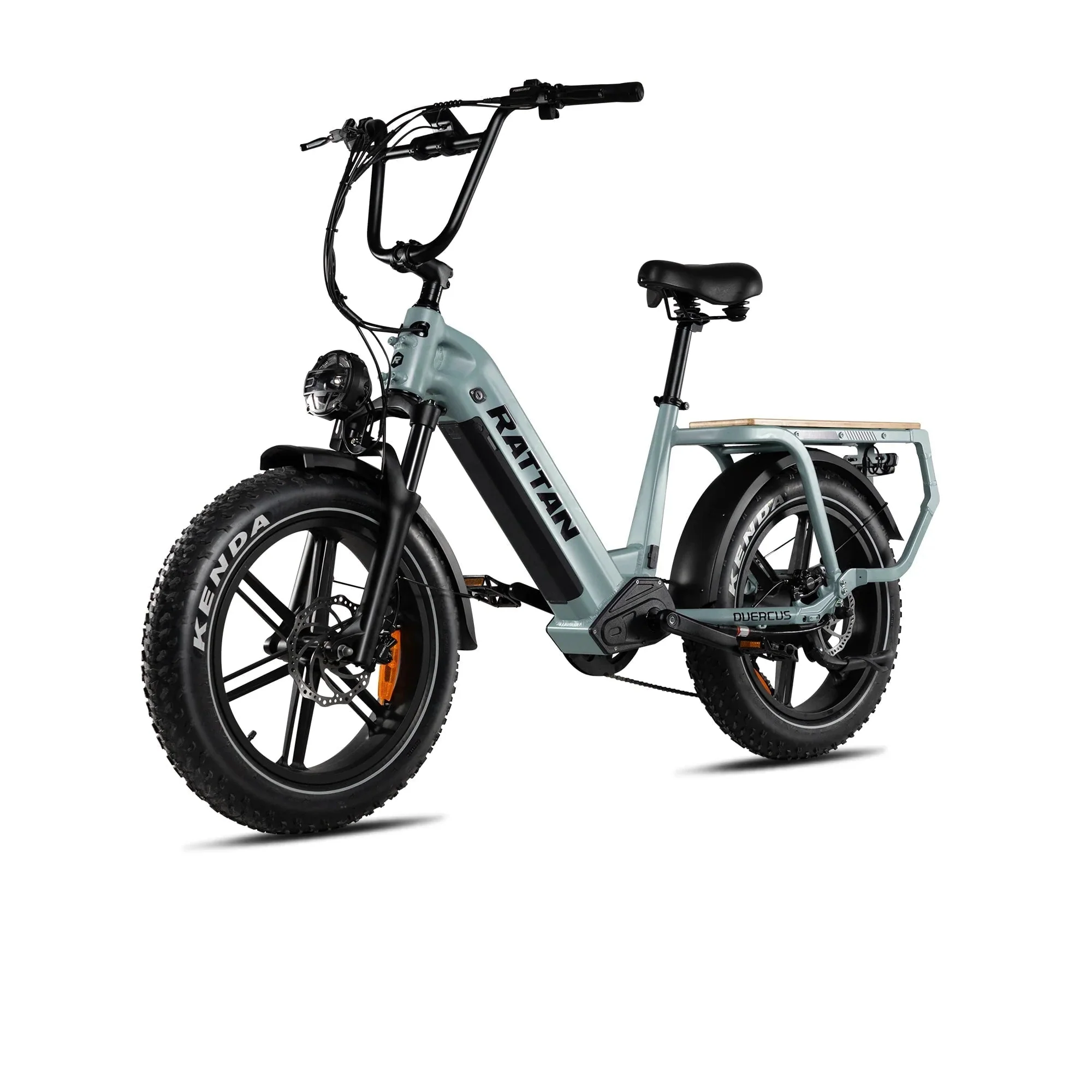 Rattan Quercus Electric Bike 48v 750W 20Ah Brushless Hub Motor 80Nm, Range 80 miles, 450 lbs payload capacity - Image 3