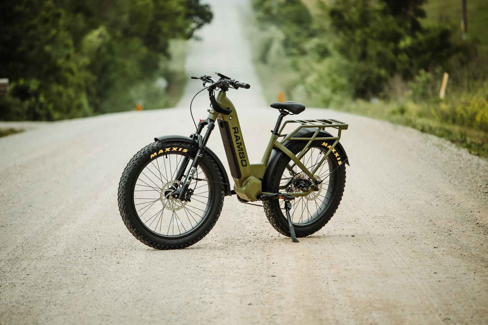 Rambo Rebel 2.0 Fat Tire Step-Thru Electric Bike - 48V 15-20Ah 1000W mid drive hydraulic brakes - Financing Available - Image 6