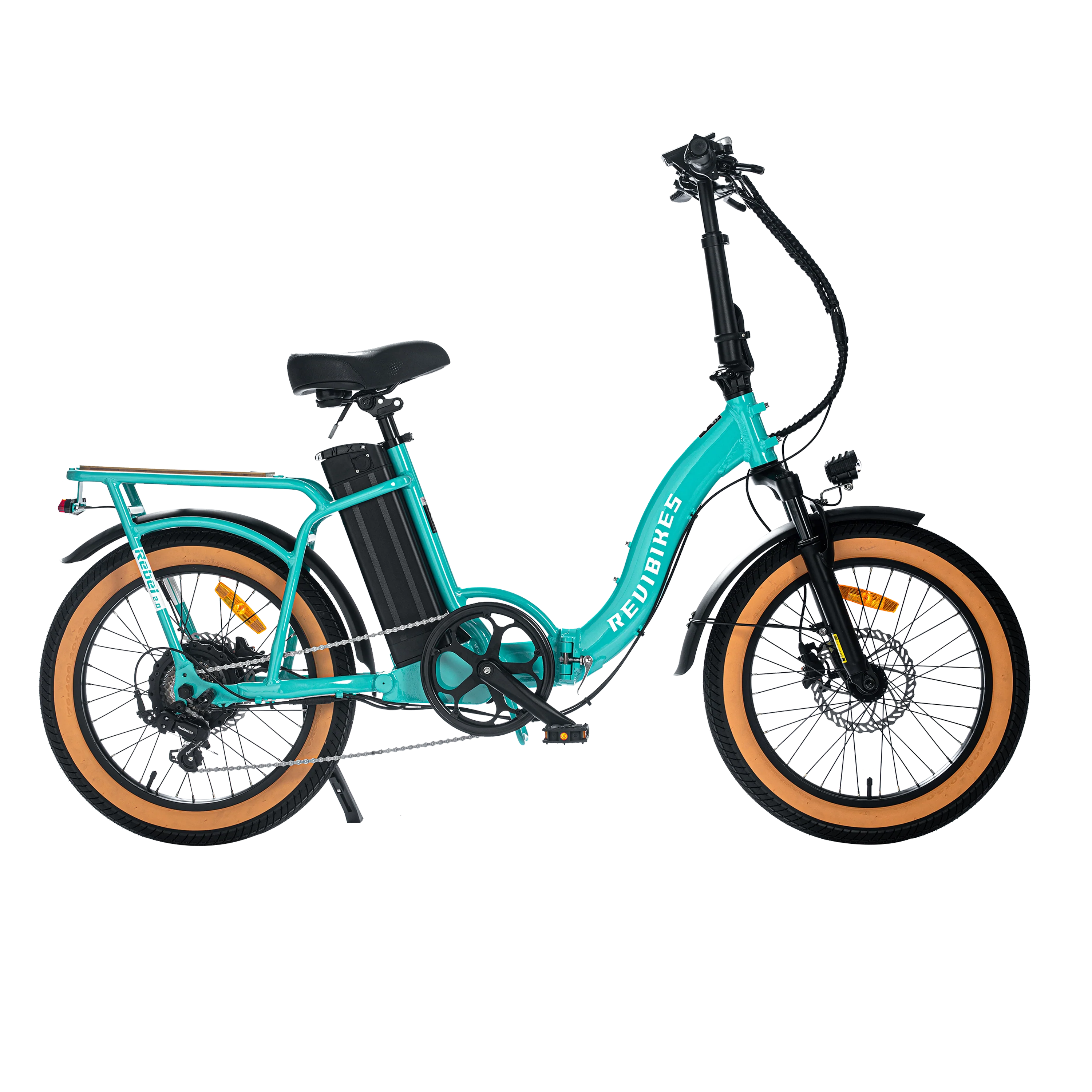 Revi Bikes Rebel.2 Fat Tire Electric Bike - 48v 15Ah 750W 28MPH, hydraulic brakes - 100% Financing Available! - Image 8