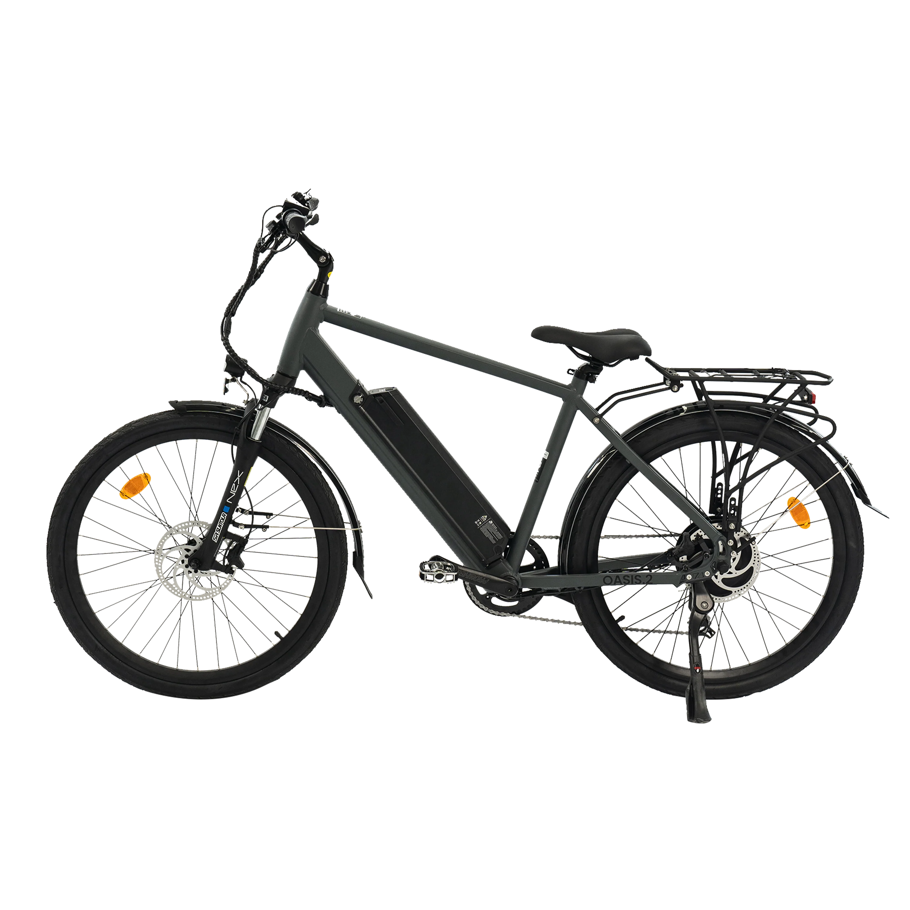 Revi Bikes Oasis.2 Step-Over or Step-Through Electric Commuter Bike - 48V 14Ah 350W 20 MPH - 100% Financing Available! - Image 5
