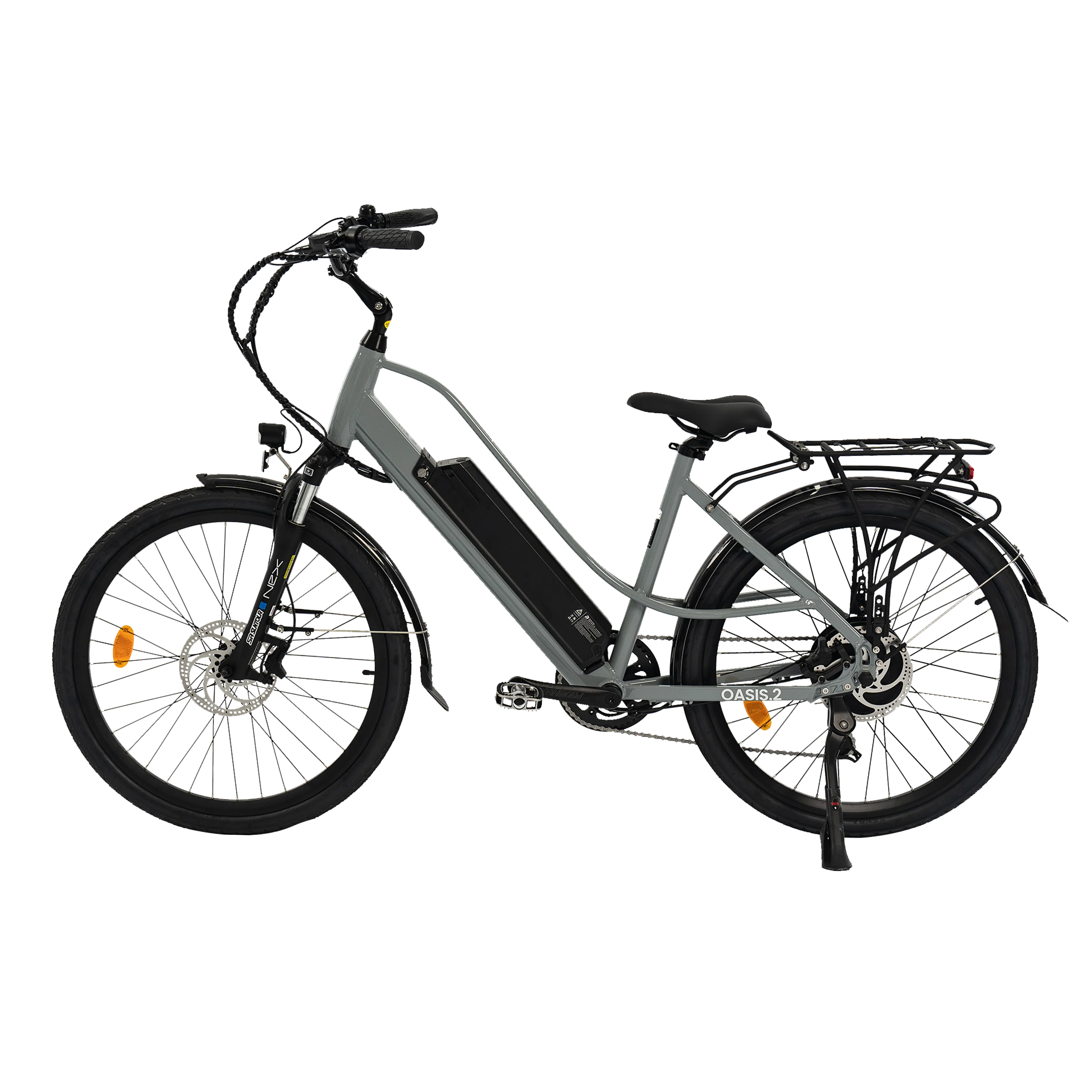 Revi Bikes Oasis.2 Step-Over or Step-Through Electric Commuter Bike - 48V 14Ah 350W 20 MPH - 100% Financing Available! - Image 6