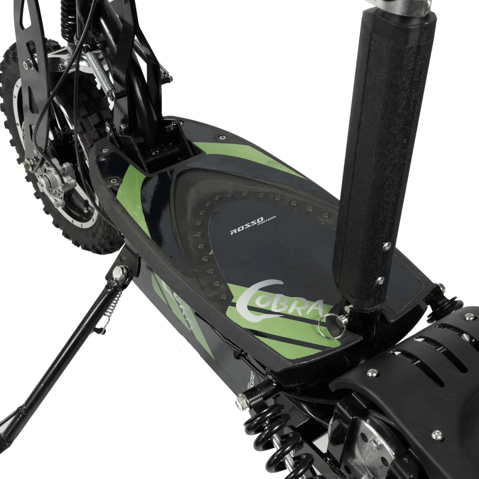 GIO ROSSO COBRA OUTDOOR STAND-UP ELECTRIC SCOOTER WITH SEAT, FOLDABLE - 36V 12Ah 1000W, top speed 18 mph, all-terrain tires- 100% FINANCING AVAILABLE! - Image 7
