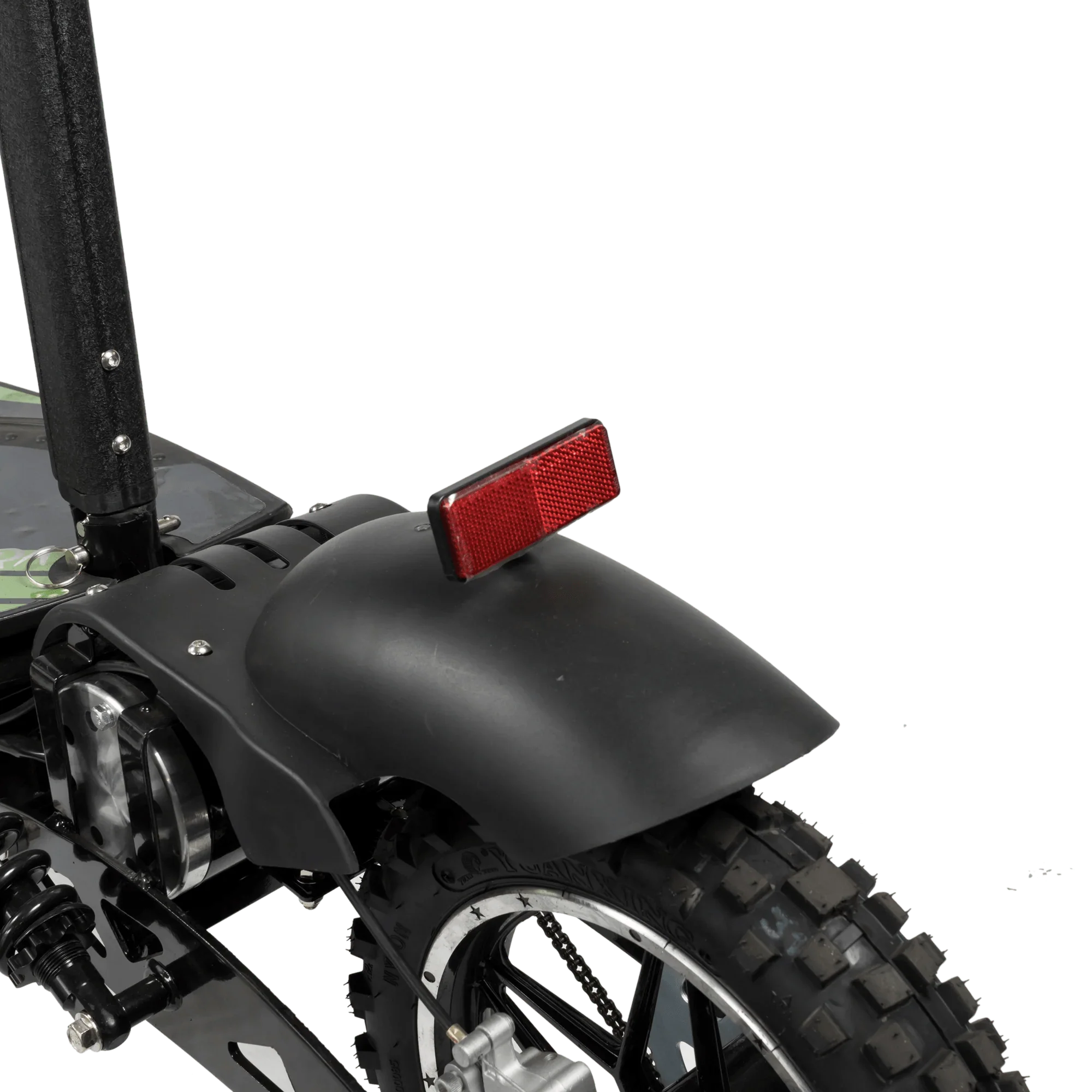 GIO ROSSO COBRA OUTDOOR STAND-UP ELECTRIC SCOOTER WITH SEAT, FOLDABLE - 36V 12Ah 1000W, top speed 18 mph, all-terrain tires- 100% FINANCING AVAILABLE! - Image 8