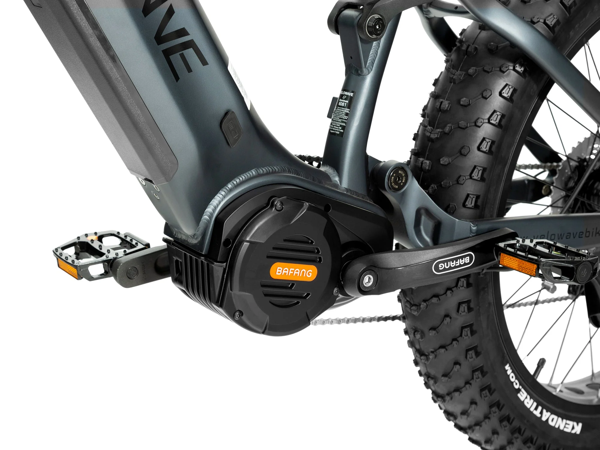 Velowave Brawny XM MTB Fat Tire Electric Mountain Bike - 48V 20Ah 1000W, 37MPH, Range 75 miles, hydraulic brakes - 100% Financing Available! - Image 9